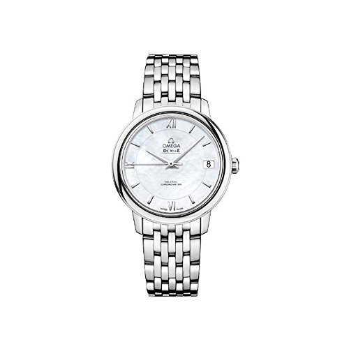 Omega Women's 42410332005001 Analog Display Swiss Automatic Silver Watch