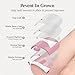 SWRITATSK Toe Nail Press Ons Toenails, French Tip Toe Press On Nails,180 Pcs Square Toe Nail Tips,Toe Nails Press On Toenails For Women, Thick Fake Toenails,Valentines Gifts for Women 15 Sizes