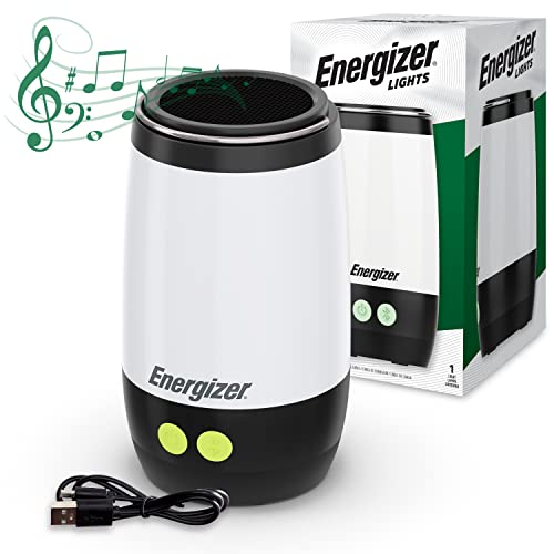 ENERGIZER Lantern + Bluetooth Speaker, Ultra Bright with Powerful Sound, IPX4 Water Resistant...
