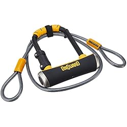 Candado Onguard Pitbull ONGUARD 8008 Candado de Arco, Unisex, Negro, 9,0 x 14,0 cm