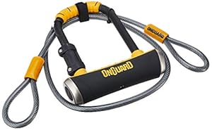 OnGuard Pitbull 8008 Bügelschloss, 9x14cm, Schwarz