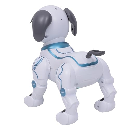 Zippy Toys Cachorro Robô com Controle Remoto Bateria USB Este Cachorro Robô é Uma Companhia Divertid