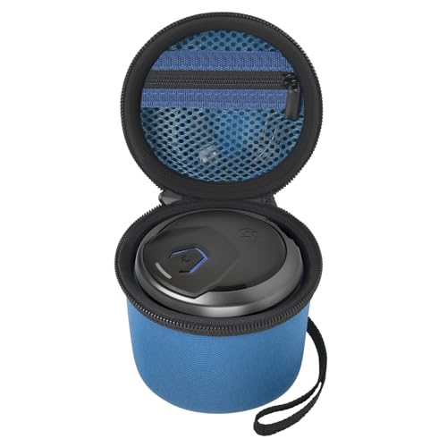 Againmore Hard Case Compatible with Microtouch/for SOLIMPIA/for Tustaw/for Redbreak Titanium Head Shavers for Bald Men, Travel Electric Razor Storage Box for Grooming Kit (Bag Only) (Blue)