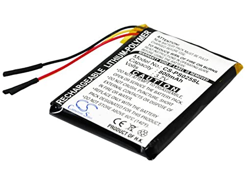 NUBODIReplacement for Battery GoGear SA6015, GoGear SA6025, GoGear SA6025/37, GoGear SA6025/97