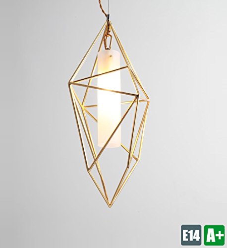 Preisvergleich Produktbild Modern Pendelleuchte Esszimmerlampe Pendellampe Schmiedeeisen Schatten Hängelampe Kupfer Farbe Hängeleuchte Restaurant Beleuchtung Hochwertigem Wohnzimmer Schlafzimmer Leuchte E14-Fassung Max. 40W