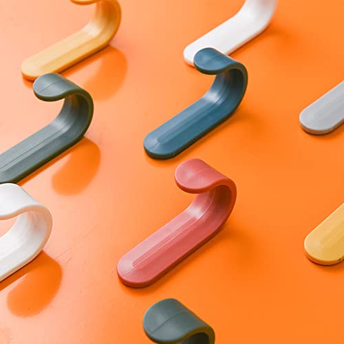 18 Ganci Colorati Autoadesivi Colorati per