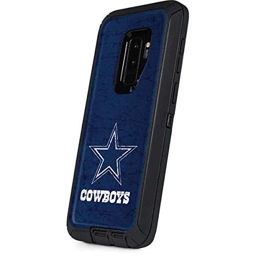 Skinit Decal Skin Compatible with OtterBox Defender Galaxy S9 Plus - Officially Licensed NFL Dallas Cowboys Distressed Design