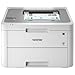 Brother HL-L3210CW Compact Digital Color Printer Providing Laser Printer Quality Results with Wireless, Amazon Dash Replenishment Enabled, White