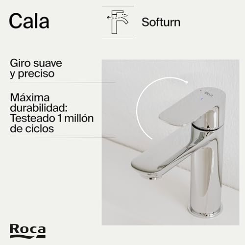 Robinet de lavabo Roca A5A326EC00 mitigeur avec flexibles d'alimentation - 6