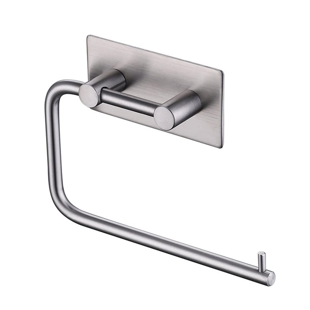 HLTYGWX Soporte de Papel higiénico de Acero Inoxidable, Rollo de Cocina para baño, dispensador de Toallas de Papel, Colgador de pañuelos