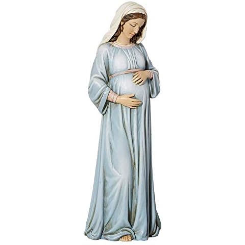 Avalon Gallery Inspirational Catholic Figurine by Michael Adams - Sculpted Resin Statue, 8-Inch, Mary, Mother of God Cover