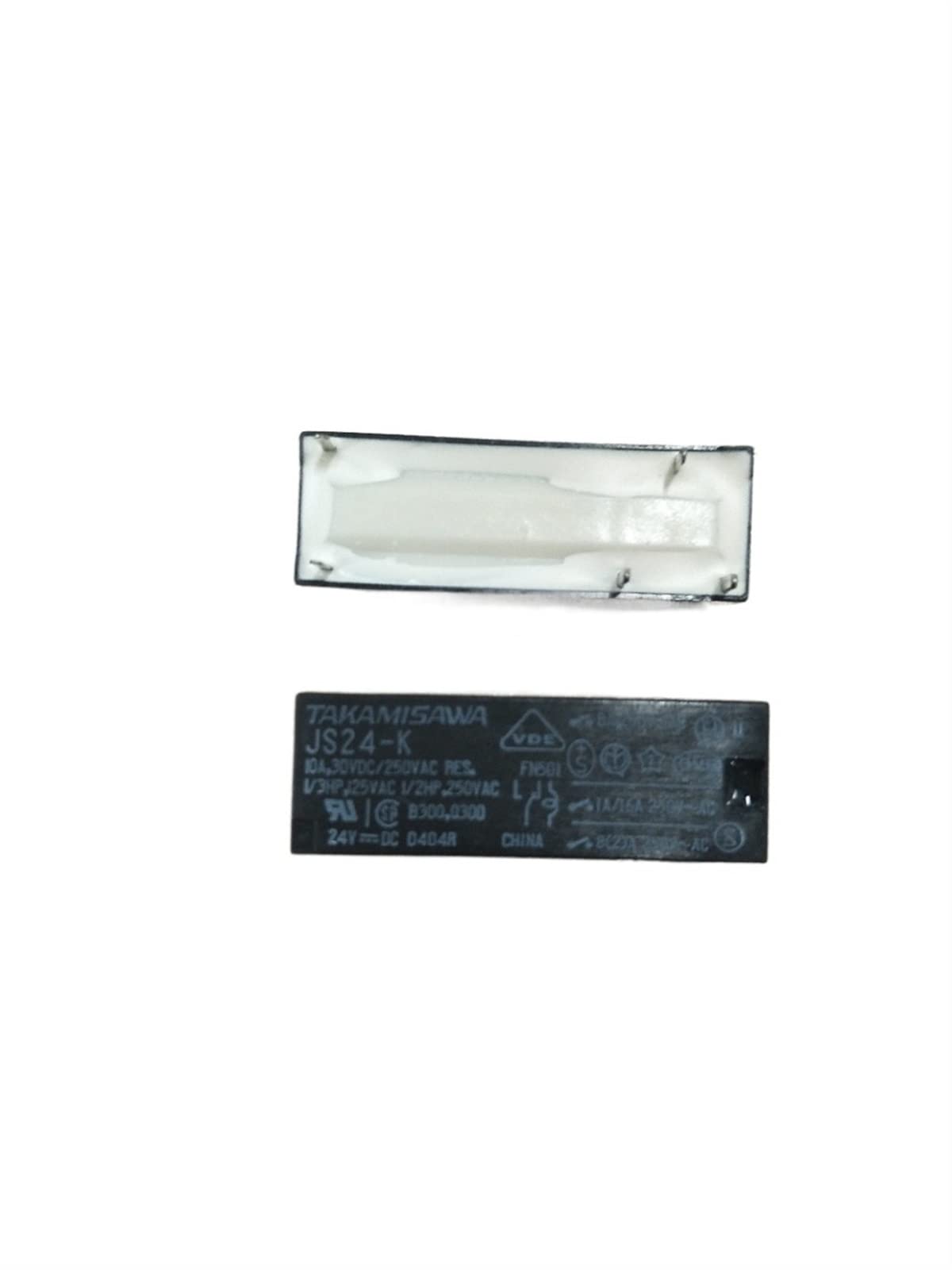 Relay JS24-K de alta precisión y conmutación estable para PCB