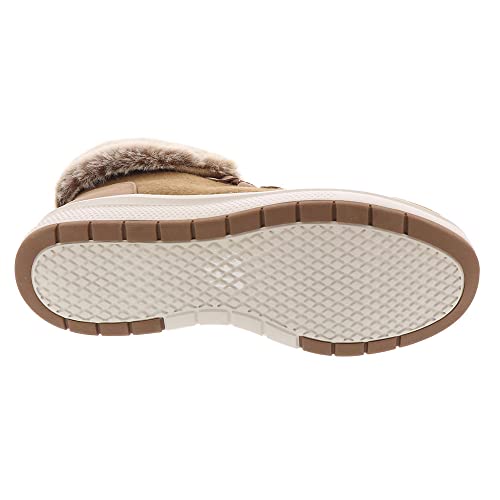 Skechers Bobs Skipper WaveCozy Posh Womens Boot 6 BM US Chestnut