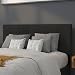 Flash Furniture Bedford Tufted Upholstered Full Size Headboard in Black Fabric