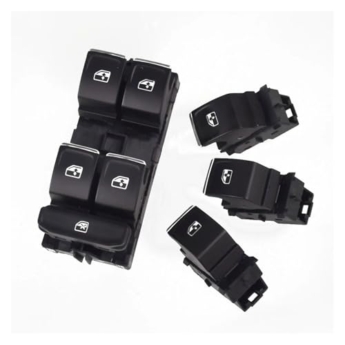 Interrupteur de fenêtre pour Golf MK7 Passat Tiguan 2015-2017 Commande conducteur 5G0959857C
