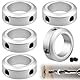 Mbsomnus 5 Stück Stellringe 16mm Klemmring ID 16mm AD 26mm Breite 10mm Stellringe Welle für Rad Axle Getriebe CNC-Maschinen