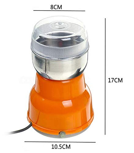 Molinillo eléctrico multifuncional, molinillo de café eléctrico con cuchillas de acero inoxidable, operación con un solo… - Imagen 7