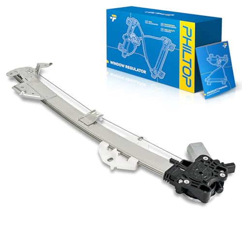 Image of PHILTOP Front Left Driver Side Power Window Regulator and Motor Assembly Compatible with 2008-2012 Accord 2.4L 2008-2012 Accord 3.5L Replaces 751-086,6 Pins