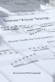 Save Your Songs: Blank Staffs for Composition