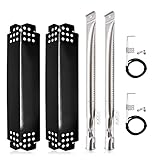 Hiorucet Grill Replacement Parts for Nexgrill 2 Burner 720-0864, 720-0864M Grill Models. Grill Heat Plates, Burners and Igniters Replacement for Nexgrill 720-0864R, 720-0830H.