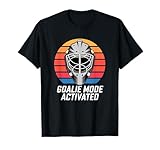 Vous montrez votre passion de hockey sur glace lors de tournois, d'entraînement et de séries éliminatoires avec ce thème solide du gardien de but. L'art du masque centré et les rayures du coucher du soleil crient la fierté de netminder, ce qui le rend parfait lorsque vous entraînez des gardiens de but de jeunes, jouez à la ligue de jeu ou encouragez le
