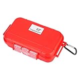 Yctze Outdoor Survival Shockproof Carry Box, Airtight Dry Storage Case Container for Wallet, Small Items - Ideal for Outdoor Activities (#04)