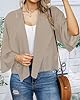 Women's 3/4 Sleeve Shrugs Cardigan Kimono Lightwei... #2