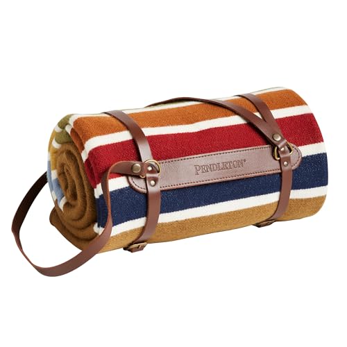 Image of Pendleton National Park Throw with Leather Carrier 54 inch x 72 inch