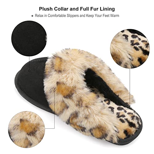 Besroad Winter Fuzzy House Slippers Sandals Plush Faux Fur Fluffy Flats Slippers Warm Slide Shoes for Women3