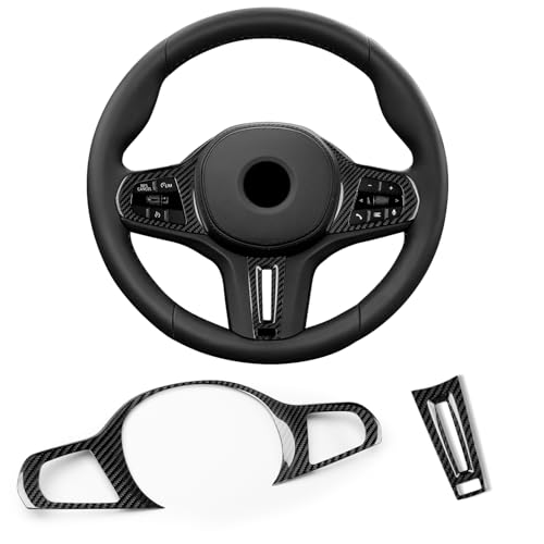 T-carbon Steering Wheel Frame Cover Trim Fits BMW 1 2