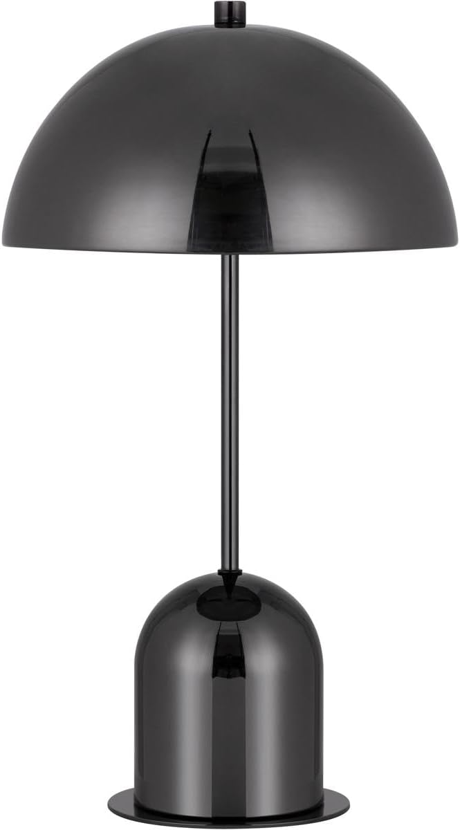 Cal 40W Peppa Metal Accent lamp with on Off Touch Sensor Switch, Gun Metal, 20.00x11.00x11.00 (BO-2978DK-MT)