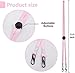 Tovip 10Pcs Mixed Color Hat Chin Cord with Adjustable Cord Fastener - Unisex Removable Sun Hat Chin Strap with Spring Loaded Stop Cord Lock, Windproof Buckle Retaining Clip