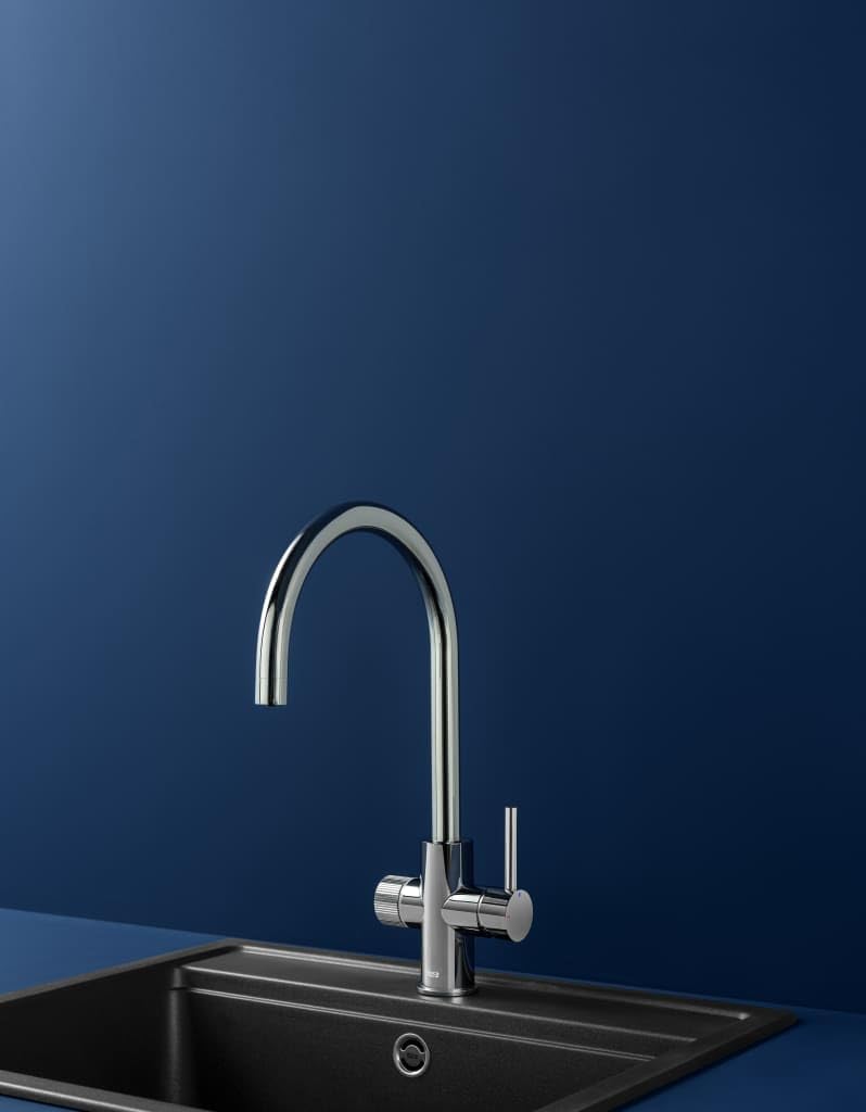 Roca Aquafy A5A8D3GC00 Grifo con Filtro de Agua – Protege a tu familia con agua limpia sin botellas – Sistema de filtración para cocina, mejor sabor y menos impurezas
