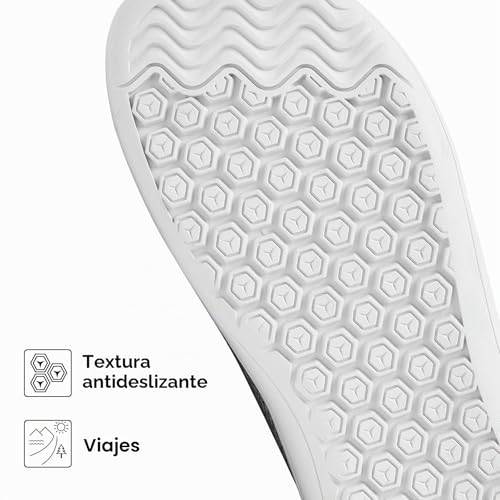 Miniatura 5 de Hobibear Calzado Ancho Unisex Barefoot - Diseño Minimalista Para Hombre Y Mujer - Zapatos Outdoor Con Puntera Amplia Y Soporte Natural Gris Claro Eu 40