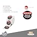 easykart labels Black and Red Adorable Warning Extreme Happiness Stickers | 500 PCs/Roll | 1.5