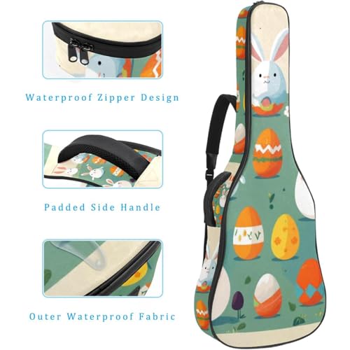 Housse guitare acoustique contre la pluie avec compartiment accessoires