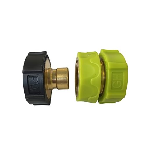 Sun Joe SPX-UQC Universal Brass/Aluminum Pressure Washer Garden Hose Quick-Connect Kit