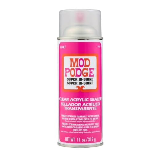 Mod Podge Acrylic Sealer (11-Ounce), 1450 Super Gloss