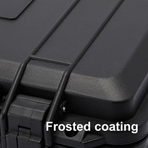 Mayouko Portable Tool Box With Shock- Proof Sponge, Water Proof Grade Ip67, Waterproof Hard Case With Foam Insert, Shockproof Carrying Case, Explosion Proof Box, 11.6"L×8.3"W×3.9"H #TOP5