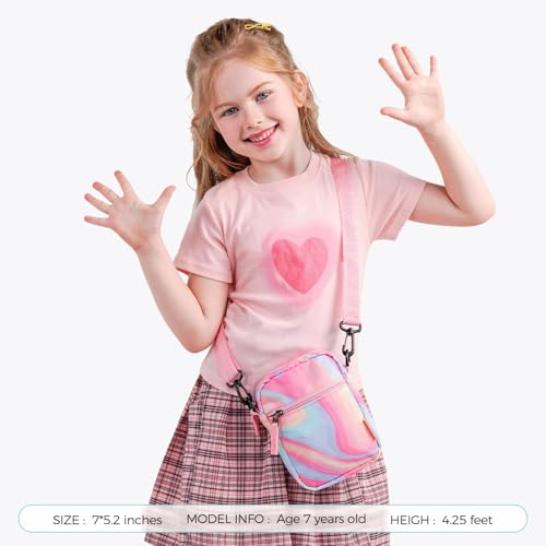 Image of Choco Mocha Kids Purse for Girls Purses Age 6-8 8-10 Girls Crossbody Purses for Kids 10-12 Girl Gift