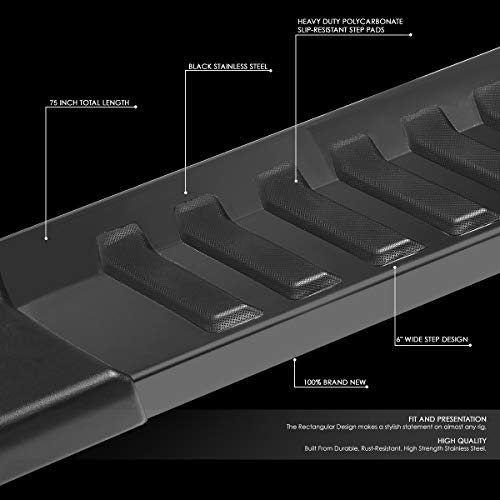 Estribos Auto Dynasty 6 Pulgadas para Ford F-250 1999-2016 miniatura 2