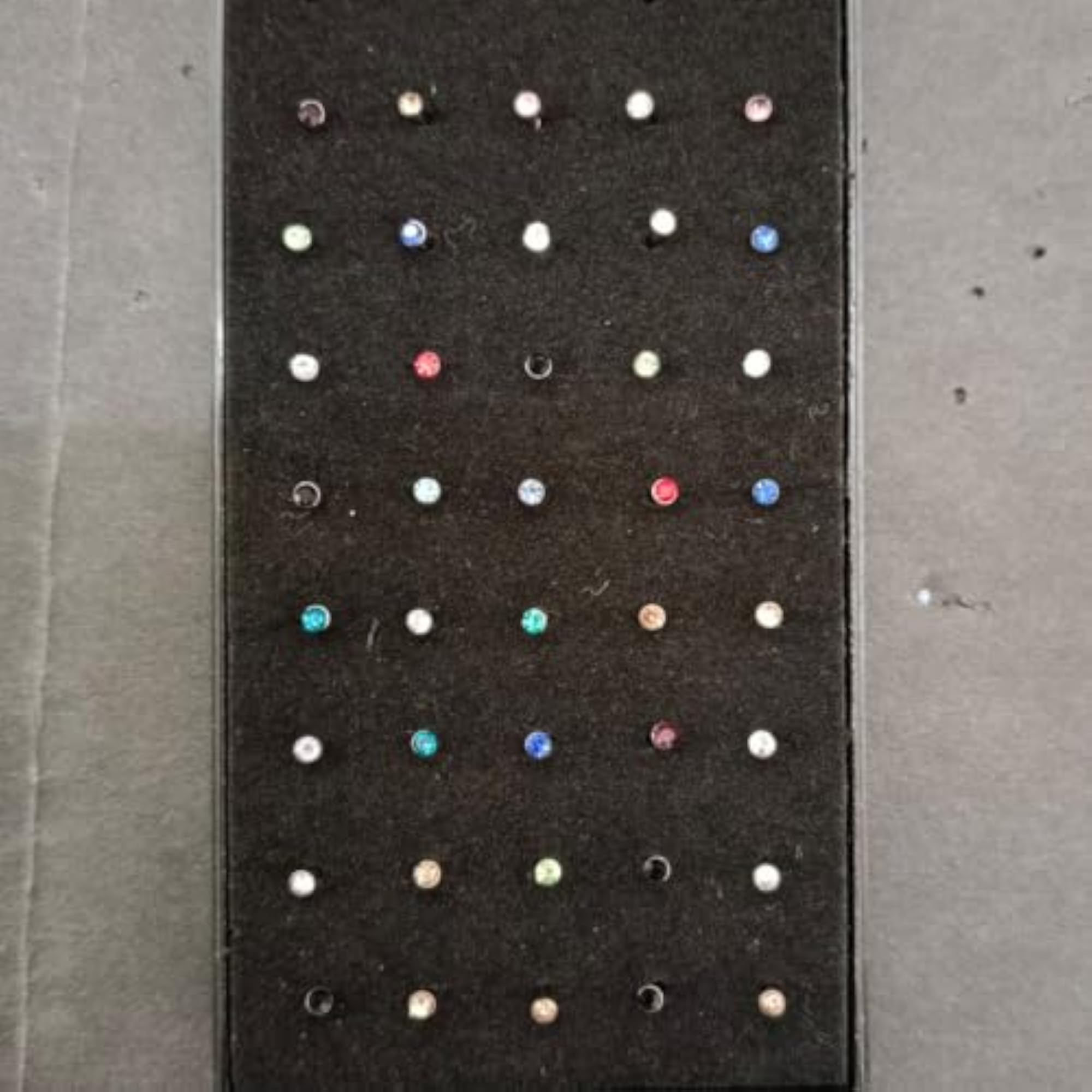 Women's Stainless Steel Non-Piercing Nose Pin Combo Set