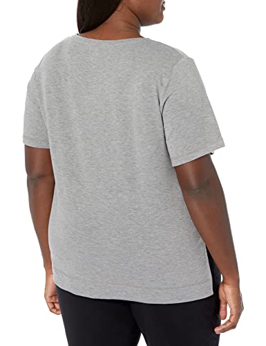 Image of HUE Women's Solid French Terry Long Sleeve Lounge Tee