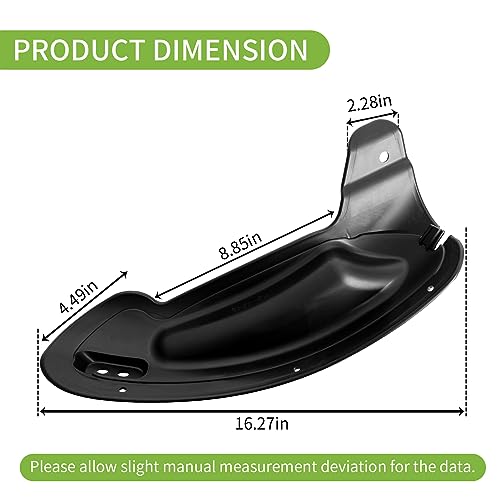 Replacement 631-05195A 631-05195 Mulch Plug Compatible with MTD 42\" / 46\" Deck Lawn Mowers, Mulching Plug Kit Compatible with Cub Cad et XT1 42” Deck 19A30046100, 19A30047100, 19A30055100, 19A70041 - Thumbnail 2