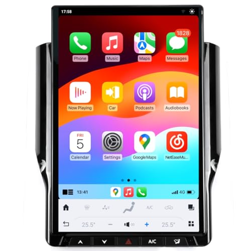 Radio para camioneta Ram 1500/2500/3500 14.4" Android 13 miniatura 1