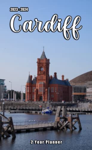 2023-2024 Cardiff Pocket Planner: 2 Year Monthly Planner With Cardiff 24 Months Calendar For Purse Vitally Need Small Size 4 x 6.5 | Daily Notebook, Diary With Password Logs & Note Sections