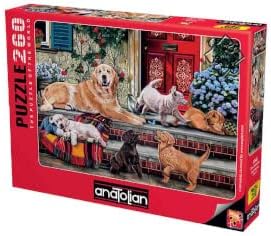 Miniatura 4 de Anatolian Puzzle -Dog Family Rompecabezas de 260 piezas # 3340