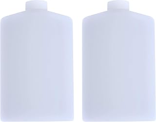 SportFlask Fighter Pilot Flask Great for Concerts, Fishing, Skiing, Backpacking, Hiking - 16oz US Military Issue Plastic Flask BPA Free Made in USA (Natural Pack of 2)