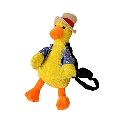 Surenhap Umhängetasche für Kinder Cartoon Ente Plüsch Kindertasche