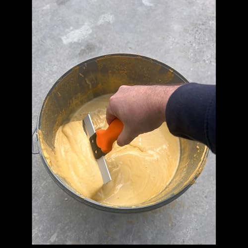 Grattoir pour le rendu 165mm rigide et spatule plâtre - 7